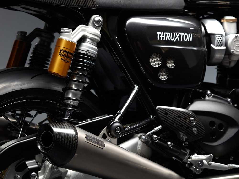 New Carbon bits for the Thruxton R  Triumph thruxton, Triumph motorcycles,  Triumph