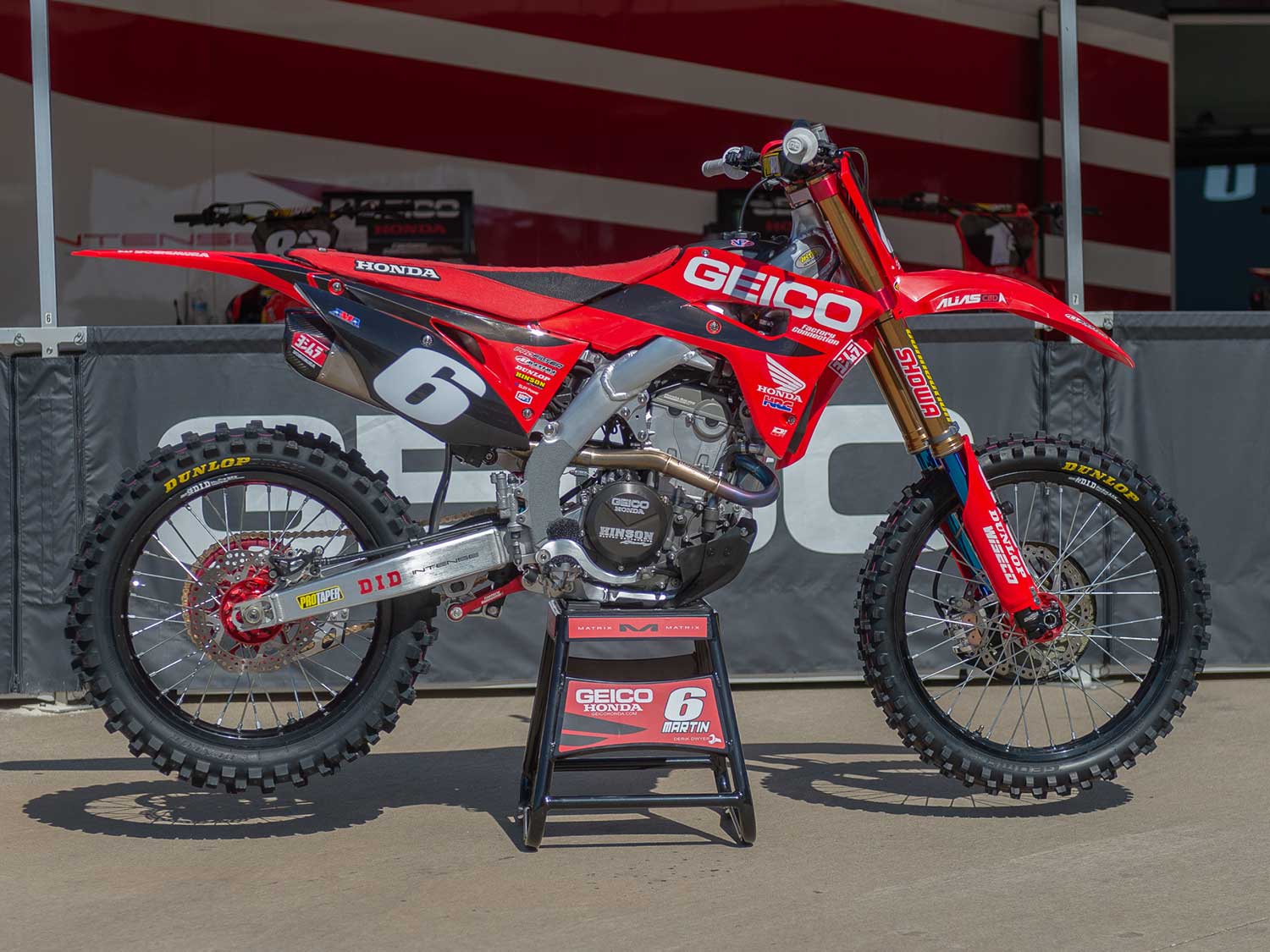 2020 Factory Supercross Bikes—Jeremy Martin's Honda CRF250R | Dirt