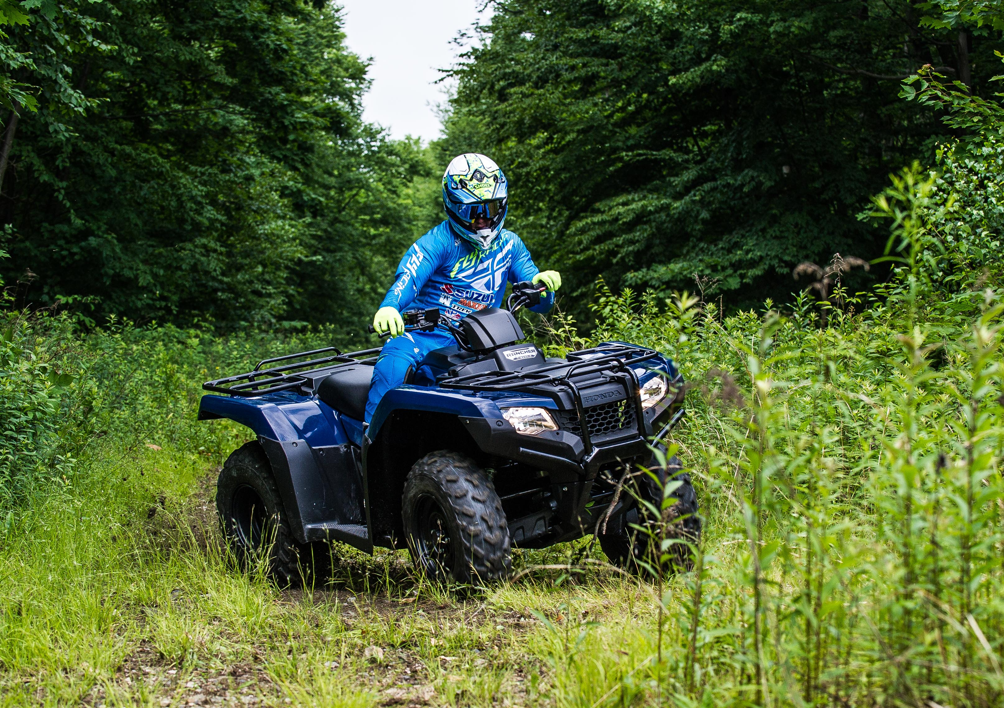 2016 Honda FourTrax Rancher 4x4 Automatic DCT ATV Review | ATV Rider