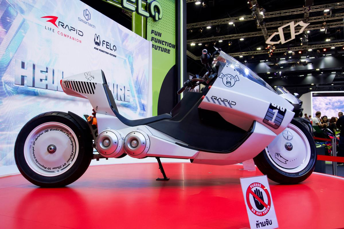 希少！ AKIRA KANEDA’S BIKE LIMITED Finally We Can Own A Real Version Of Kaneda's Bike From 'Akira'