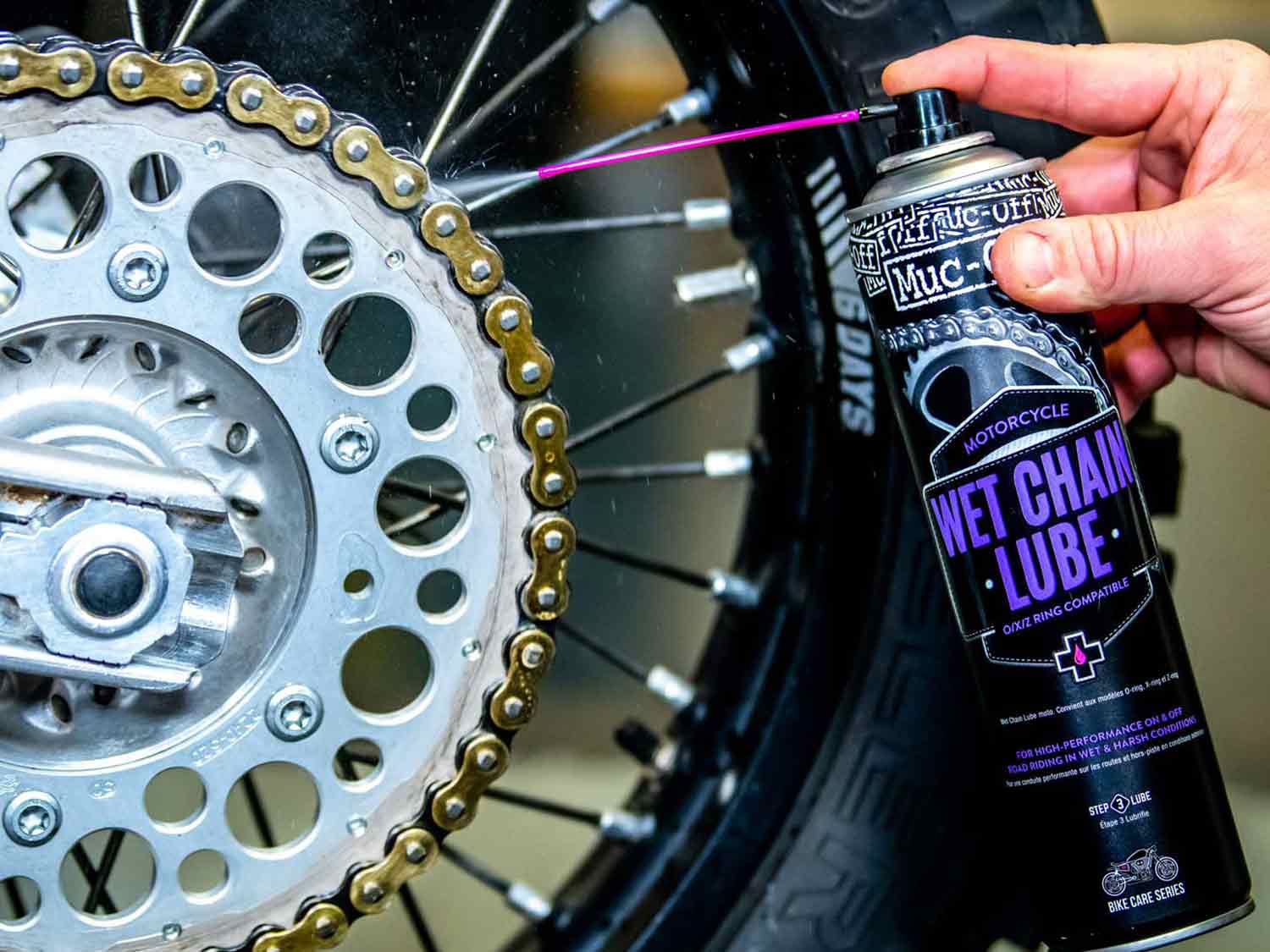 Motorcycle Dry Chain Lube