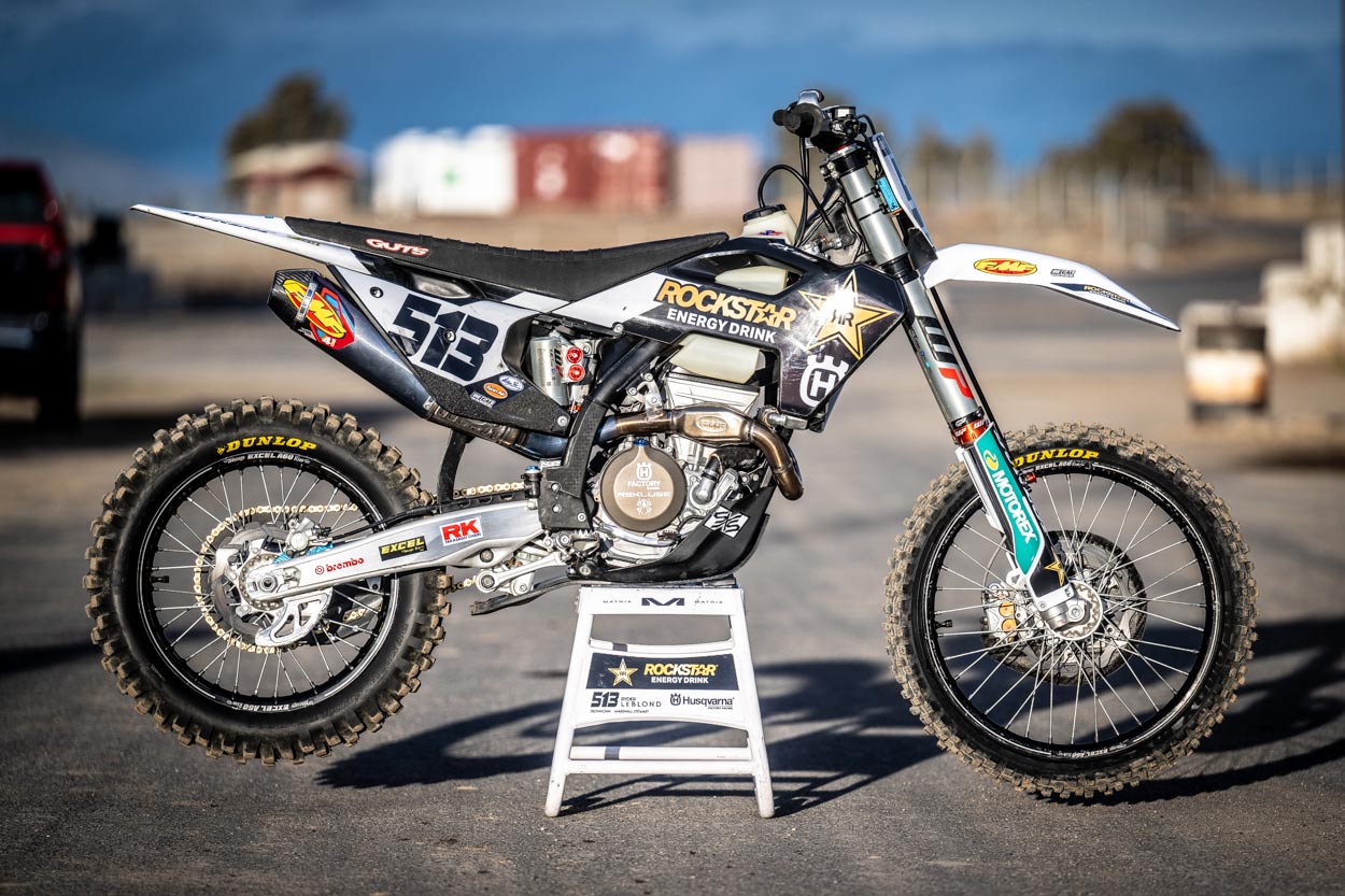 EnduroCross Racebikes—Ryder LeBlond's 2024 Husqvarna FX 350 | Dirt
