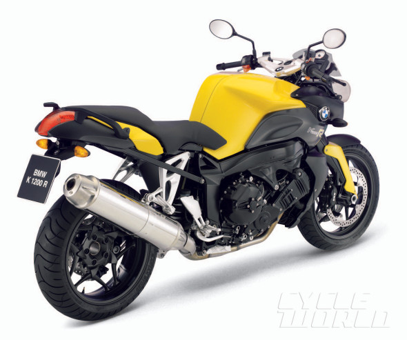 BMW K1200R Naked Motorcycle Review Road Test, Specs, Photos