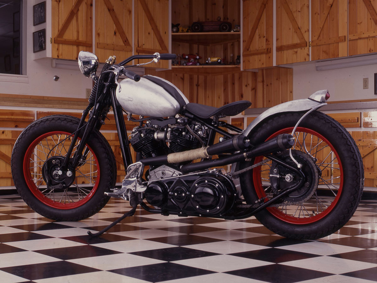 Two Harley Davidson Customs from Chica s Custom Cycles Cycle World