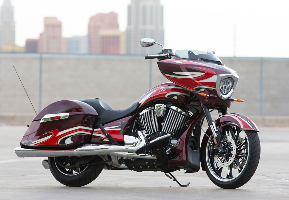 2015 Victory Magnum Ness Edition Bagger 106 Freedom V-Twin With