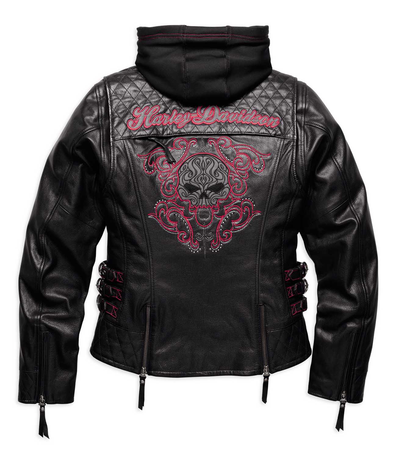 New Products: Harley-Davidson Women's Scroll Skill 3-in-1 Leather