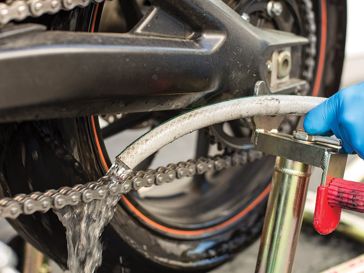 How To Clean Your Motorcycle Chain