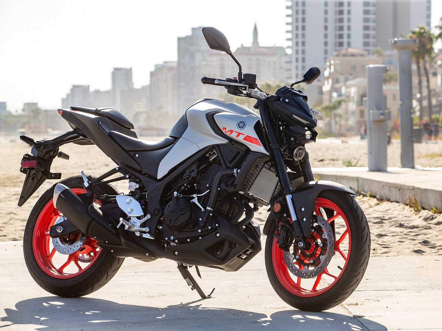 2020 Yamaha MT-03 first ride review - RevZilla