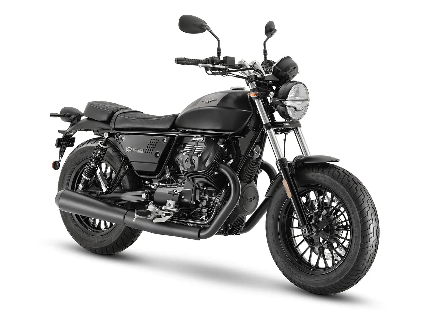 Sidecarrier permanent mounted black for Moto Guzzi V7 Stone Special edition  (850ccm) (2022-)