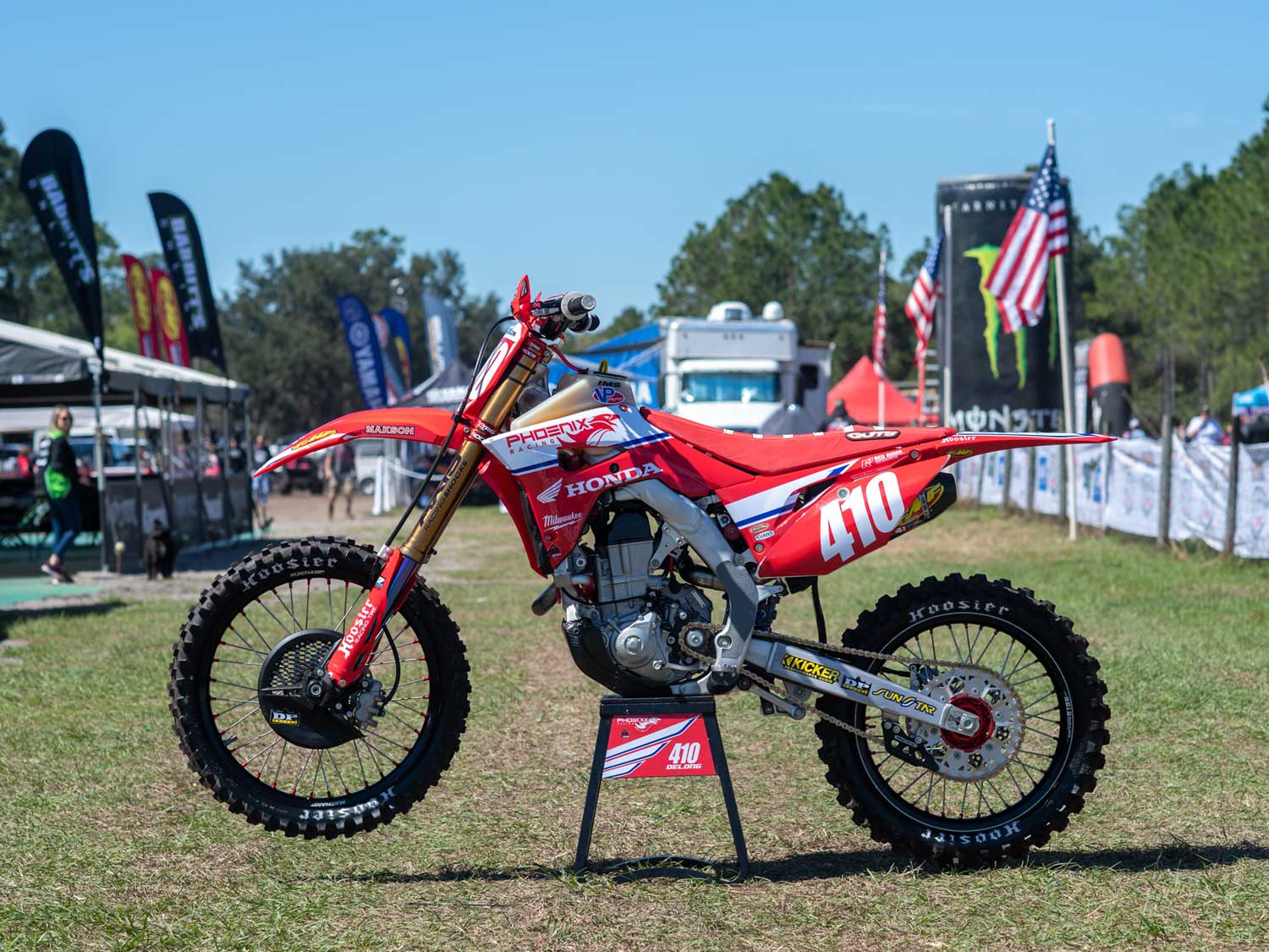 Factory Off Road Bikes Andrew Delong S Honda Crf450rx Dirt Rider