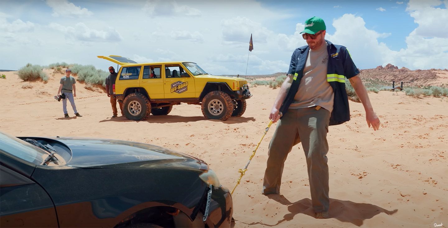 Watch Donut Media Go on an Off-Road Rescue With Matt's Off-Road Recovery
