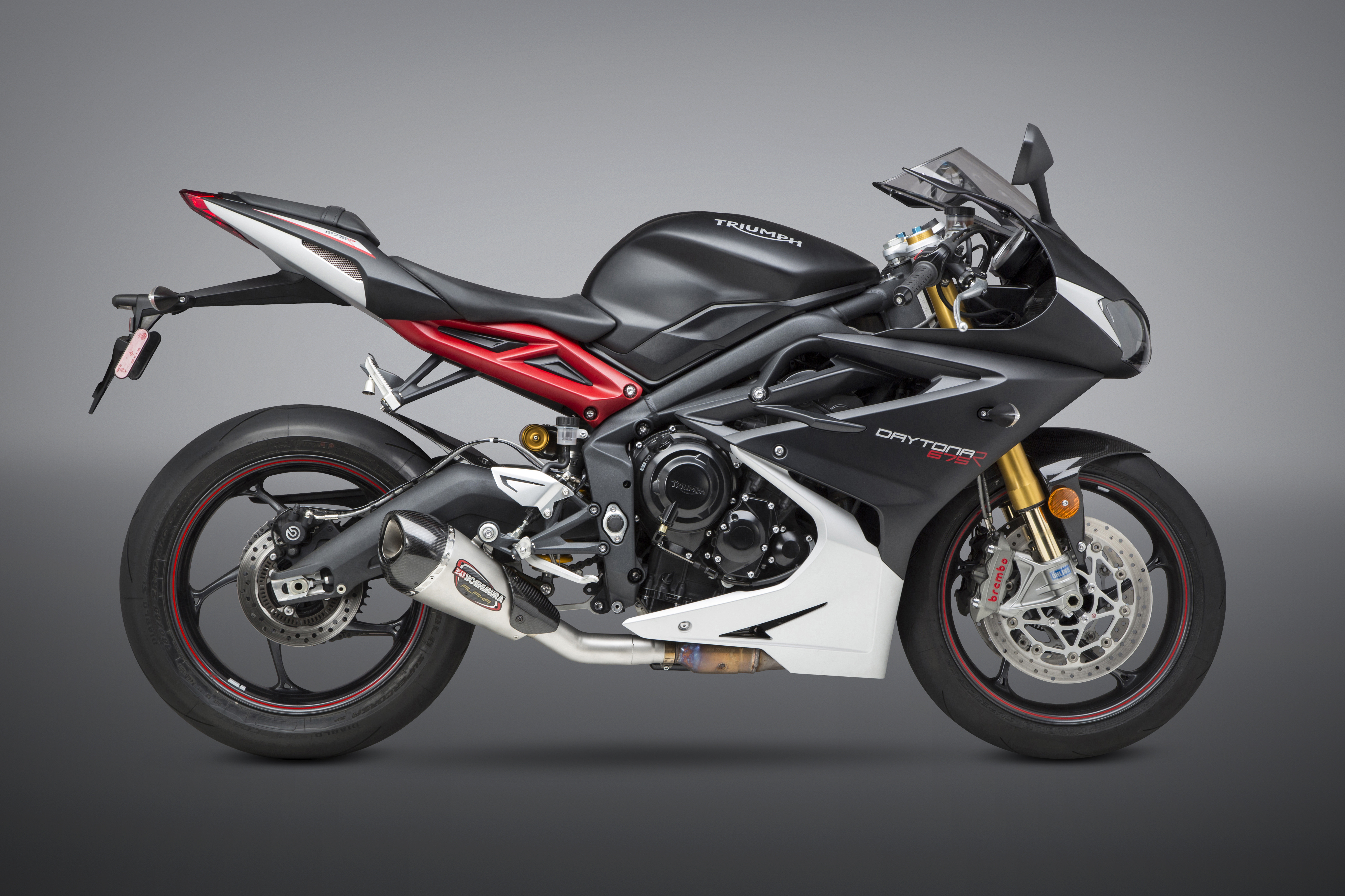 その他 r Yoshimura's Alpha T Exhaust Available for Triumph's Daytona
