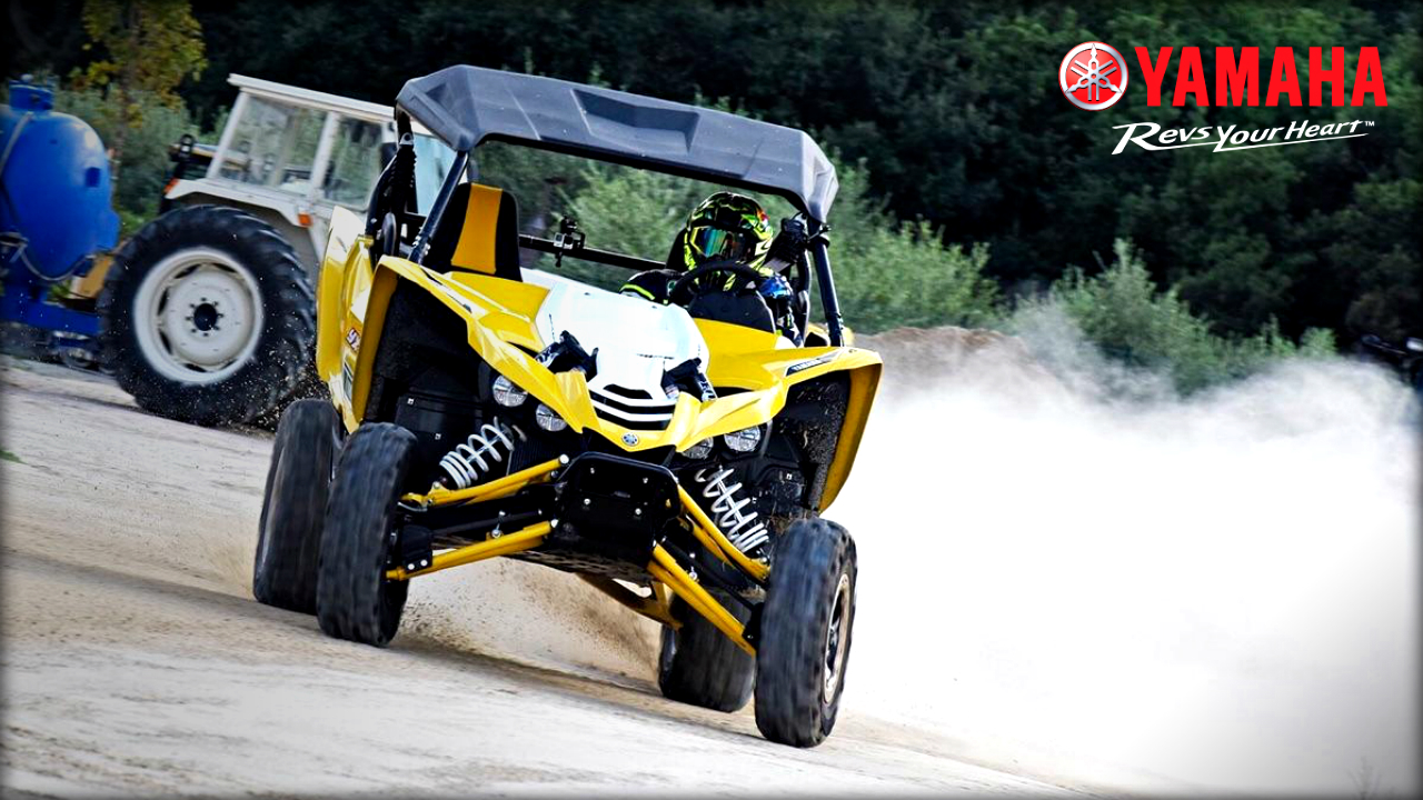 Multi-time MotoGP World Champion Valentino Rossi Shows Off His UTV