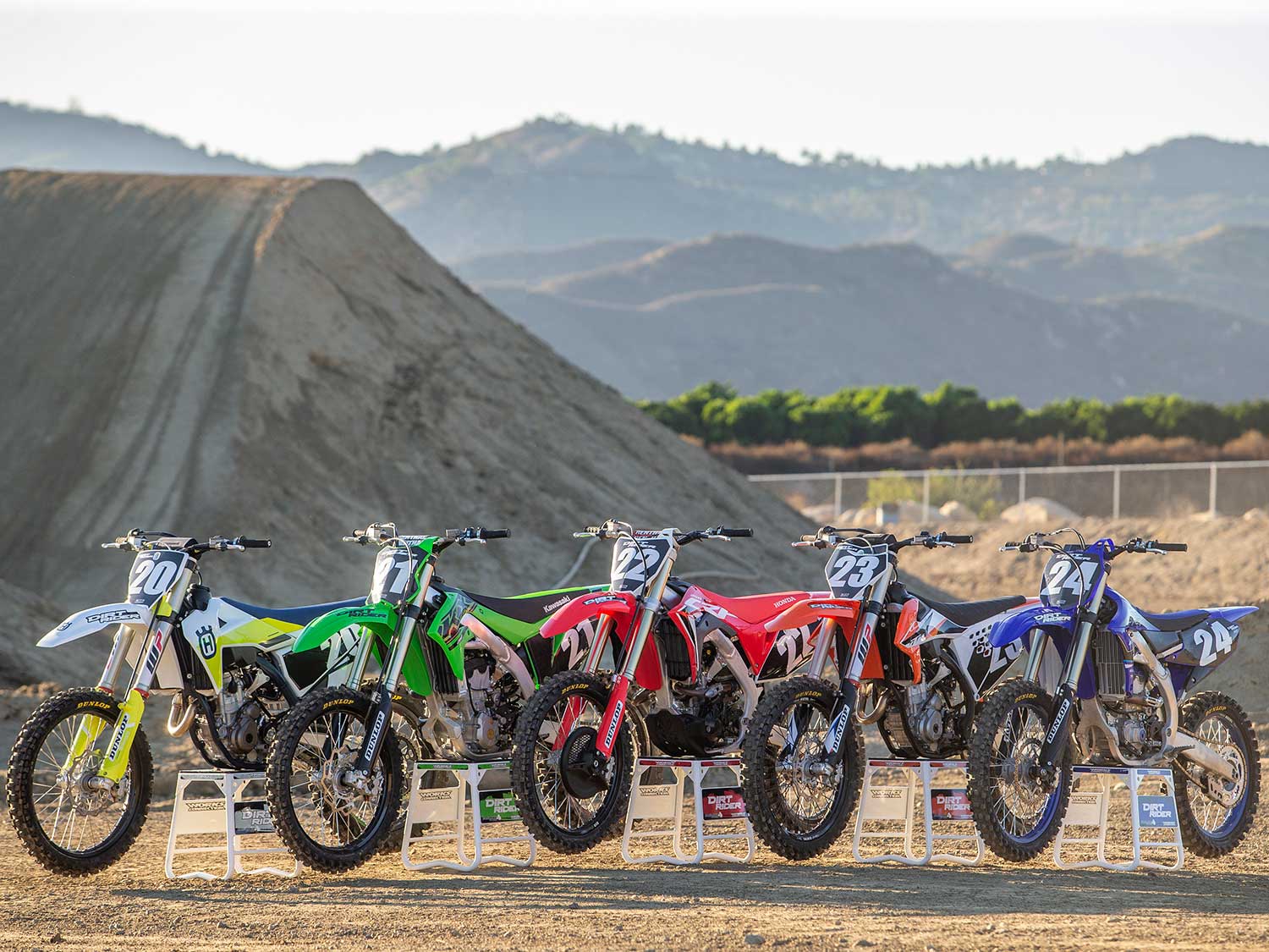 2021 250 Four-Stroke Motocross Bike Comparison Test Dirt Rider