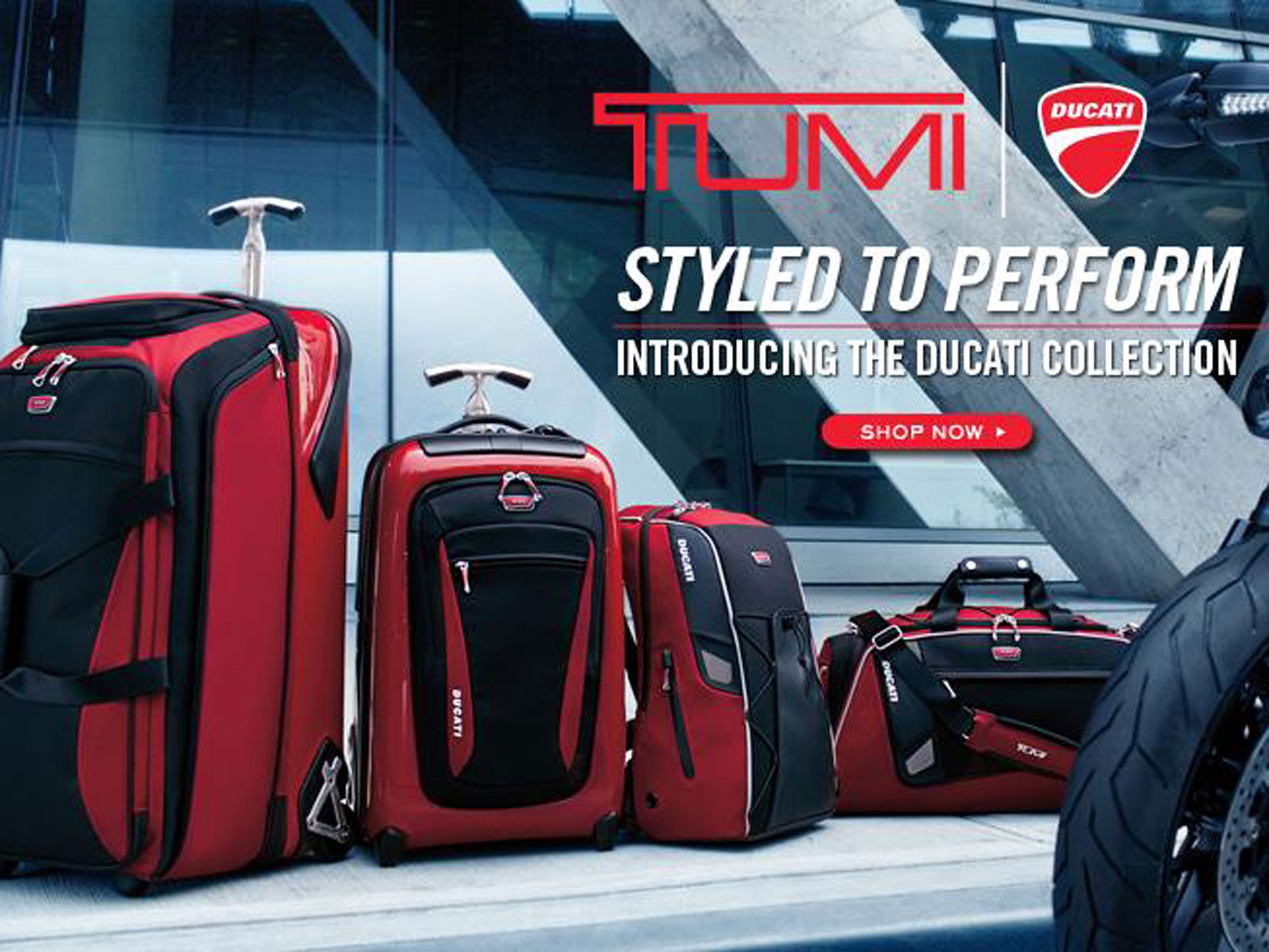 New Ideas: Tumi Ducati Retro Collection Luggage Set