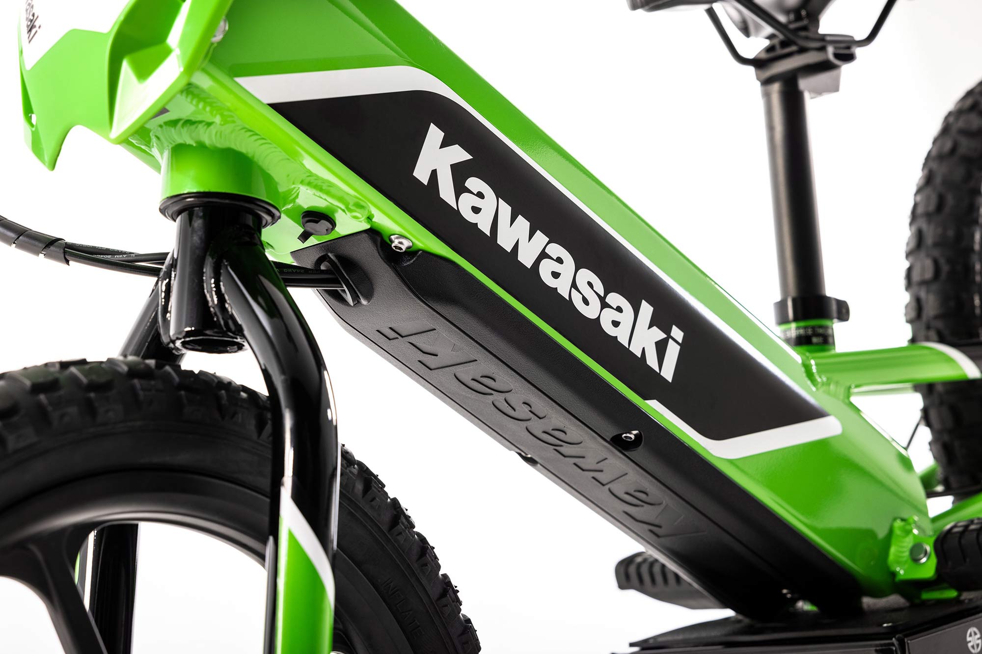 Moto électrique Kawasaki Elektrode