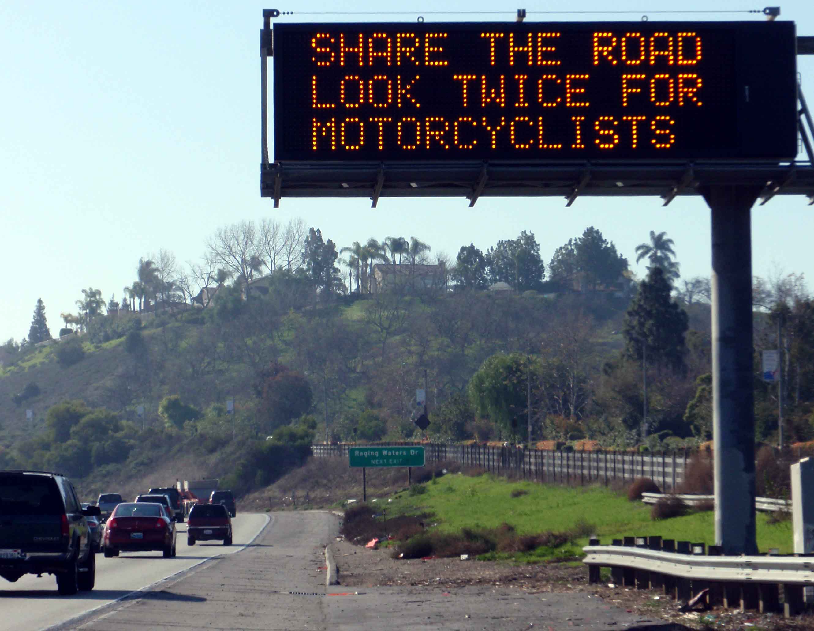 Amber Alert Freeway Sign