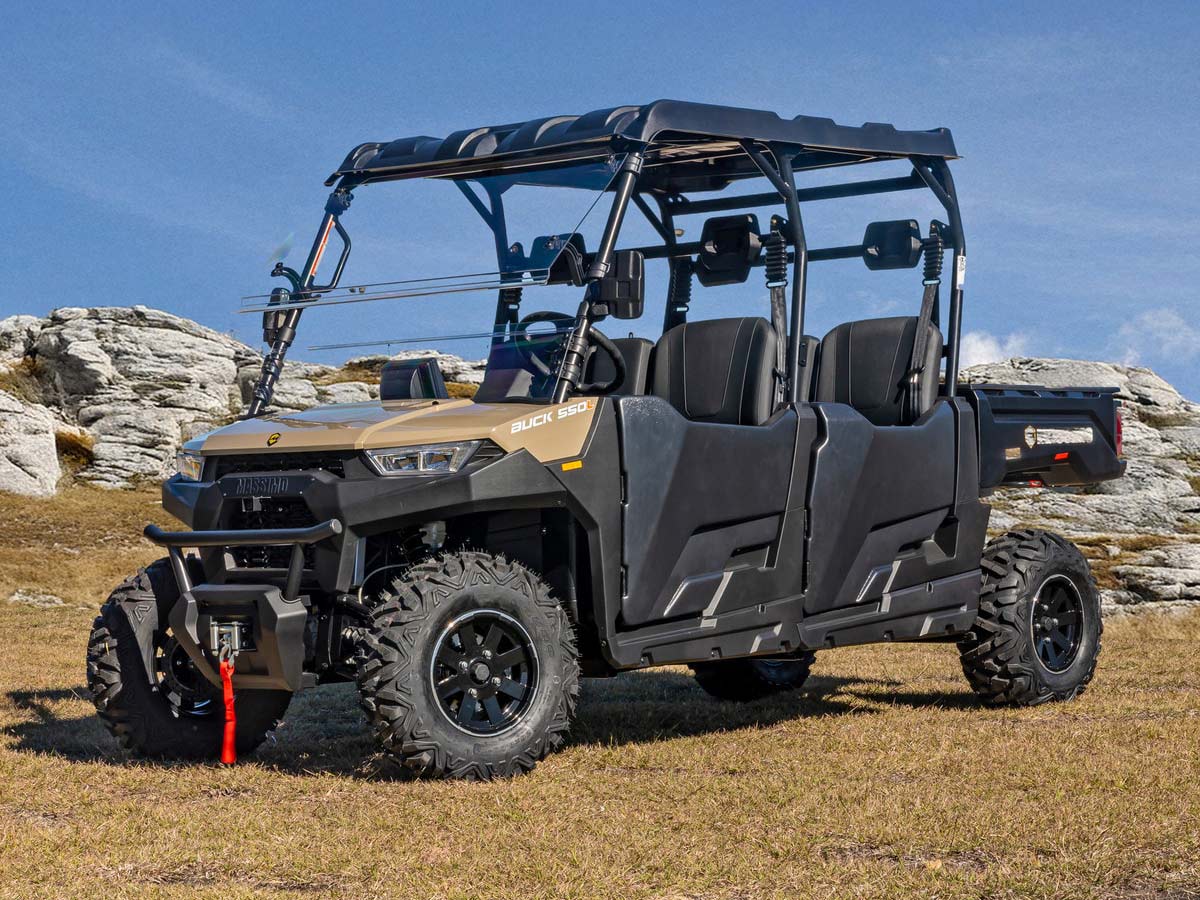 Massimo Unveils Redesigned Buck 550-6 Crew | UTV Driver