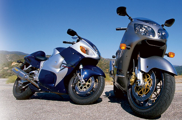 Big Dogs: Uncorking the 'Busa and ZX-12 | Cycle World