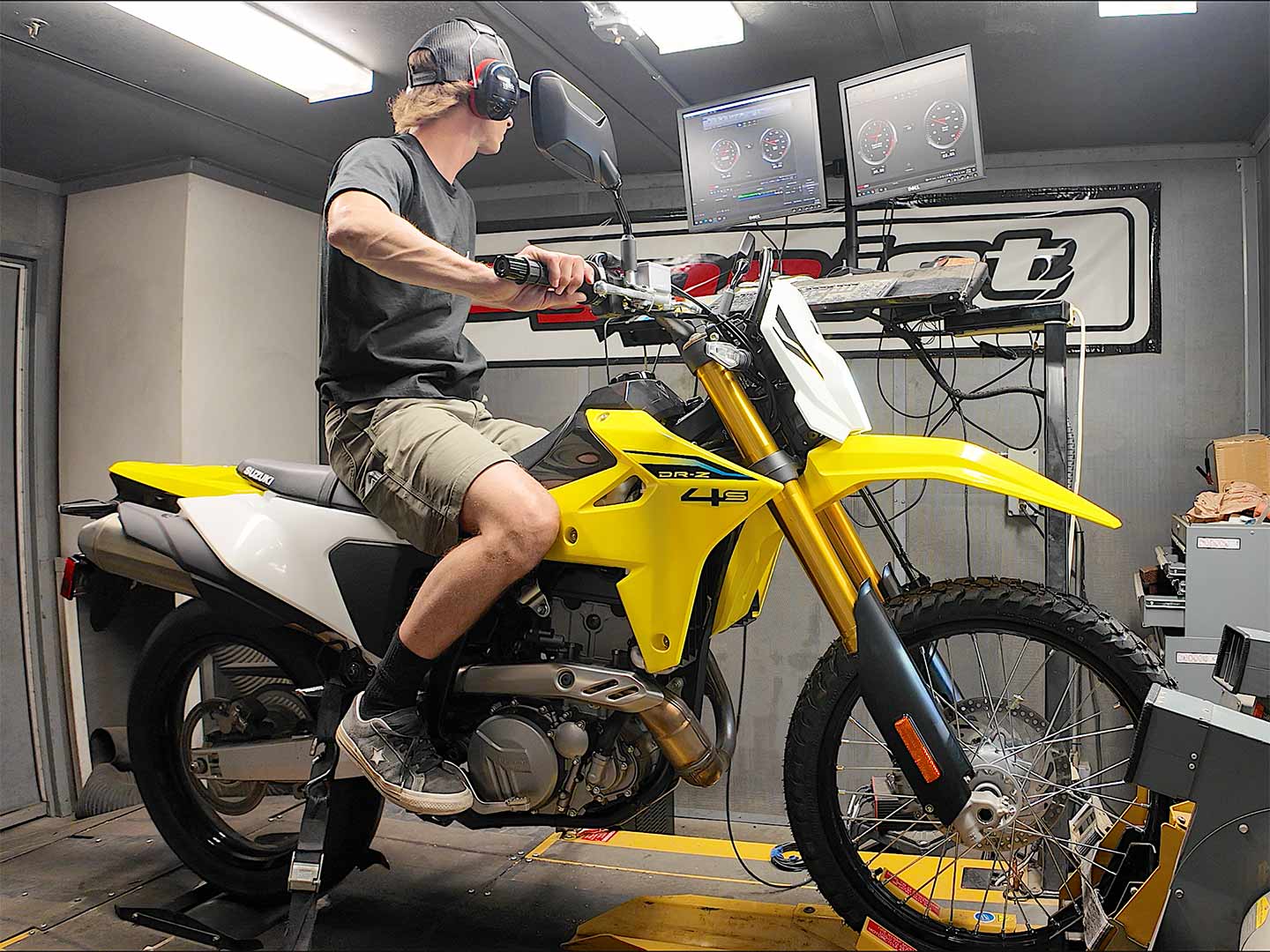2025 Suzuki DR-Z4S' Horsepower and Torque | Dirt Rider