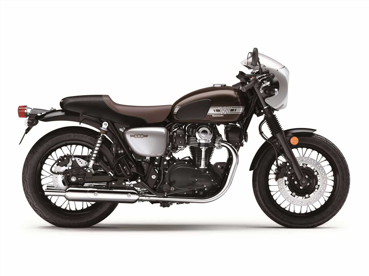 A First Look At Kawasaki's 2019 W800 Café | Motorcycle Cruiser