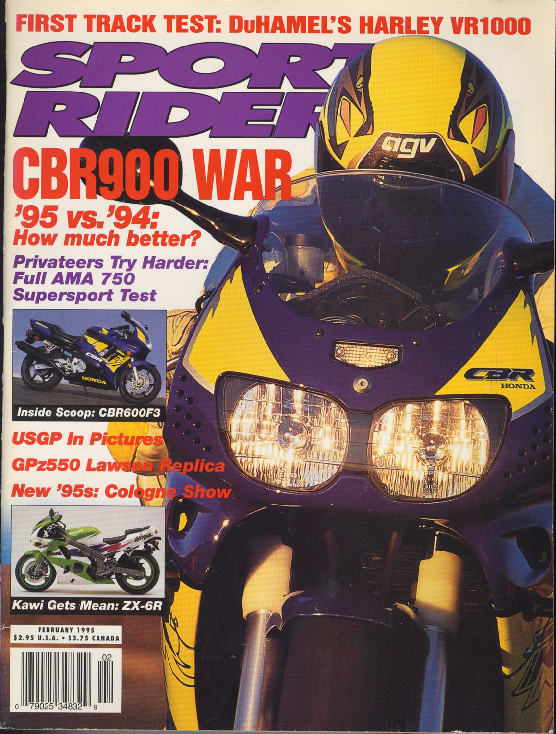 Sport Rider Covers From 1995 | Cycle World