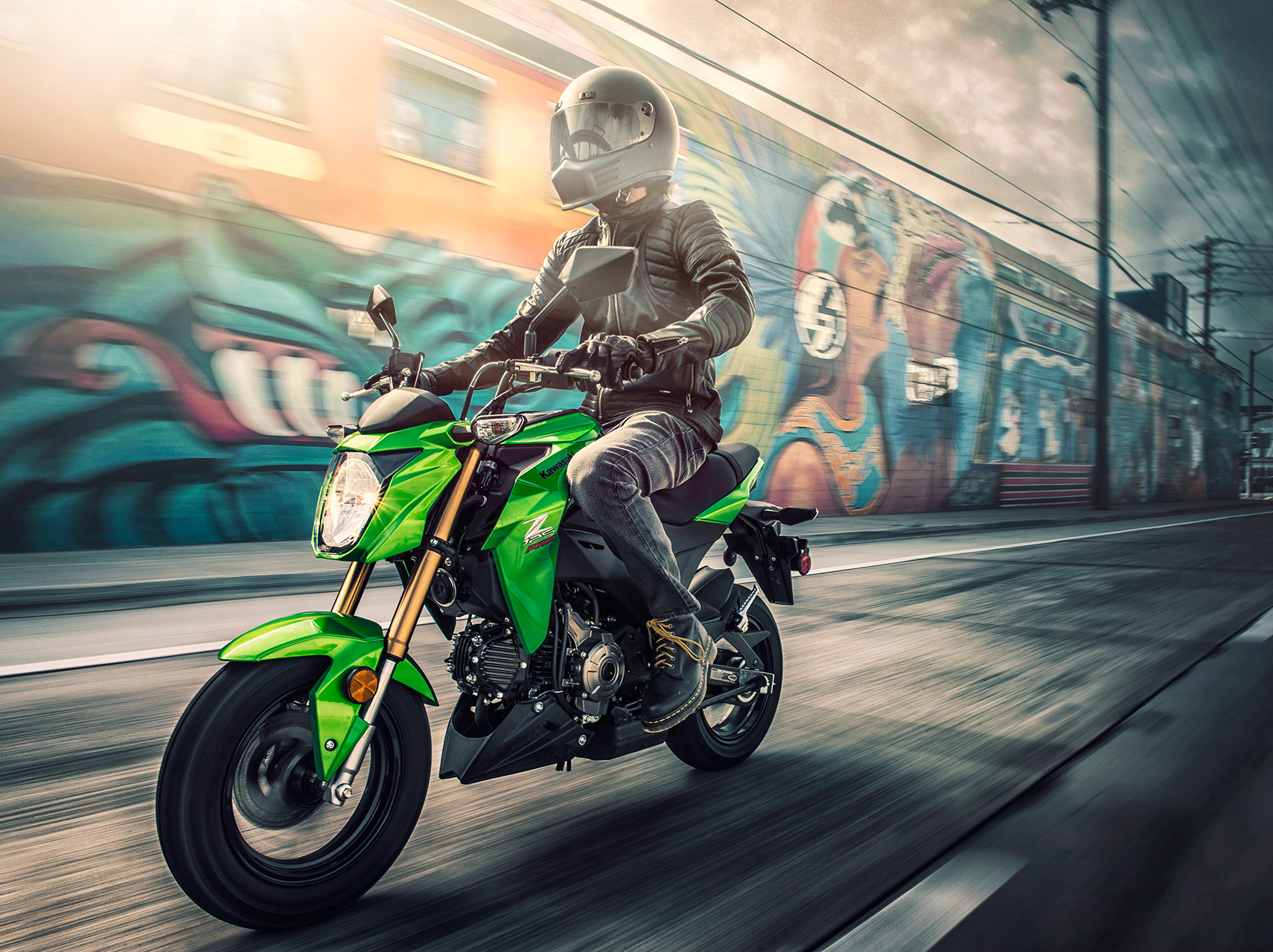 i aften fast Ansigt opad 2017 Kawasaki Z125 Pro FIRST LOOK Review | Cycle World