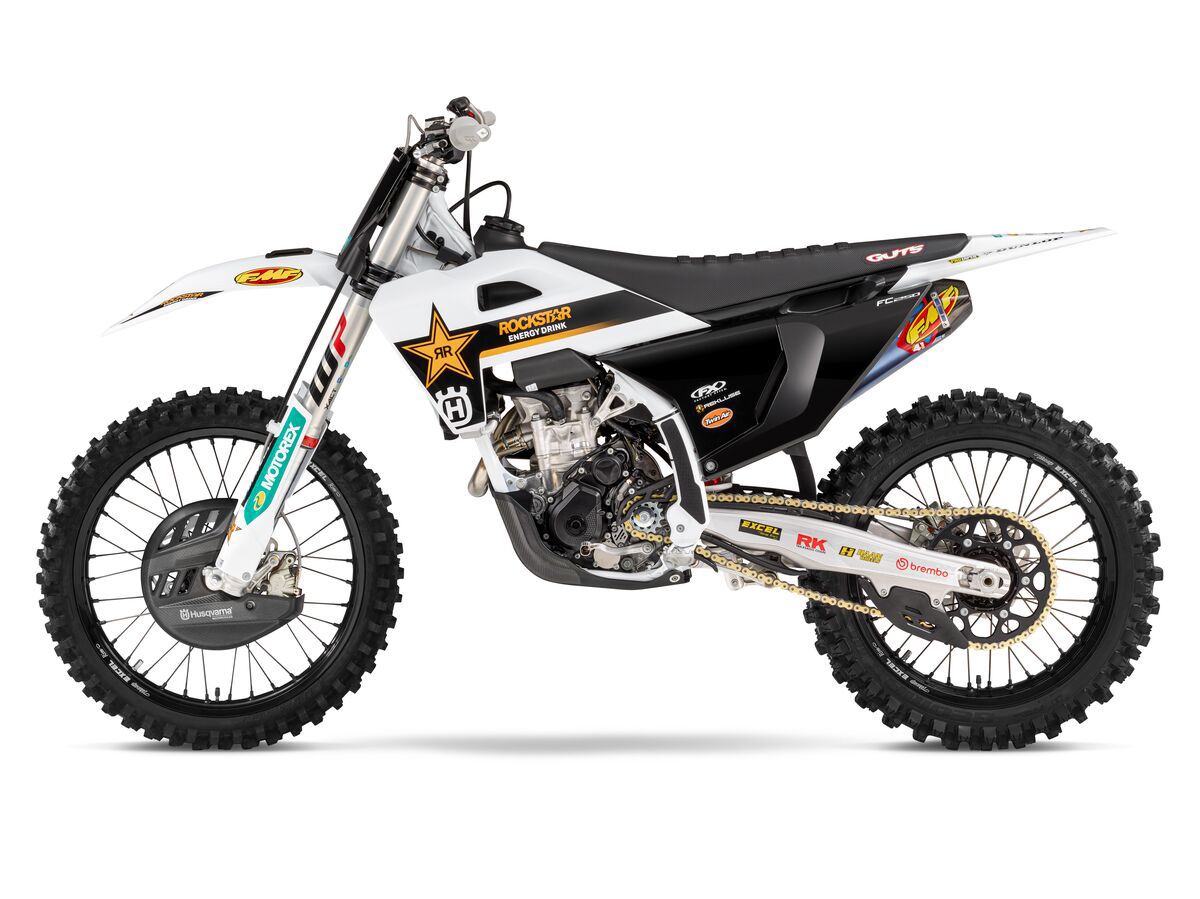 Three 2024 Special-Edition 250cc Four-Stroke Motocross Bikes To