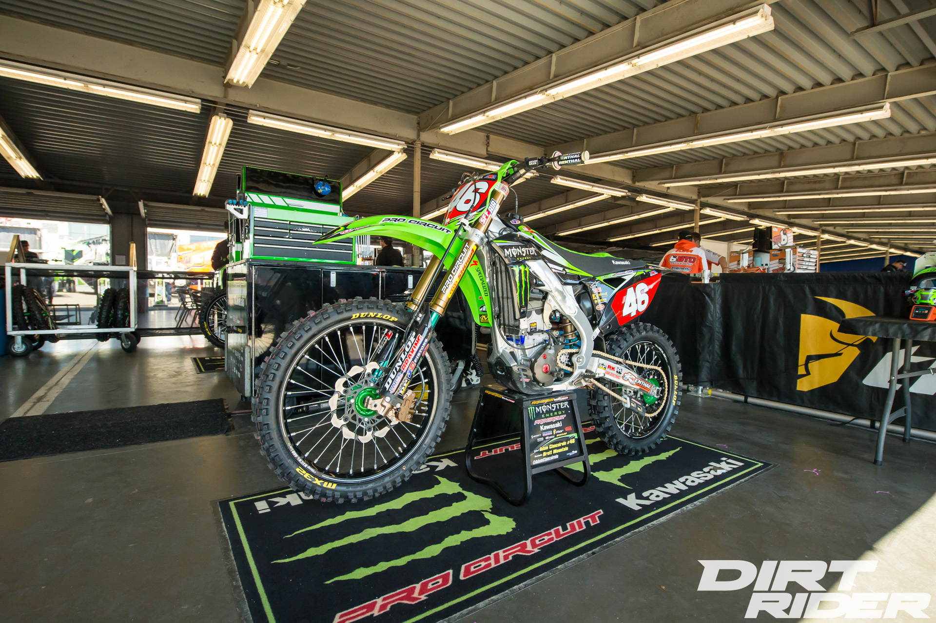 Factory Bike Friday: Adam Cianciarulo's Kawasaki KX250F | Dirt Rider