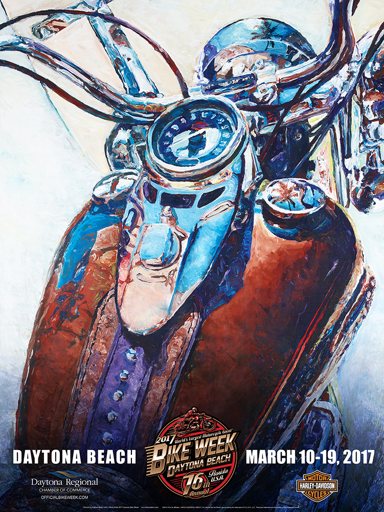 2017 Daytona Bike Week Poster | Motorcyclist