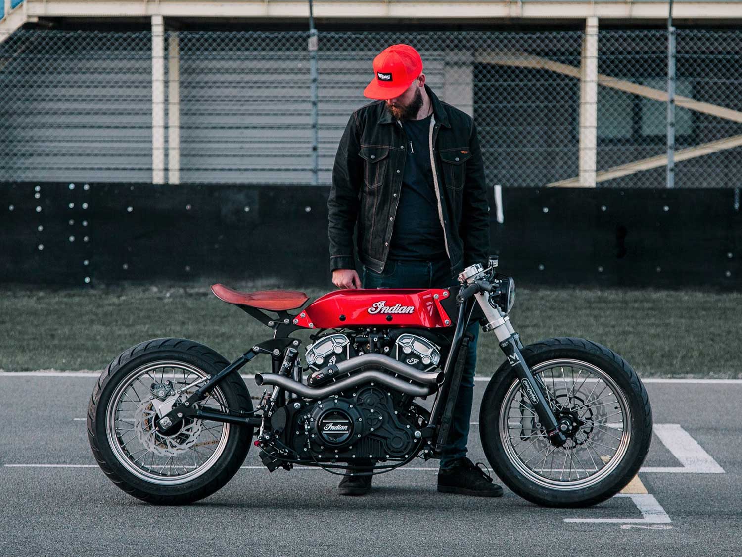 An Indian Scout Custom Called “Hasty Flaming Buffalo” | Motorcycle