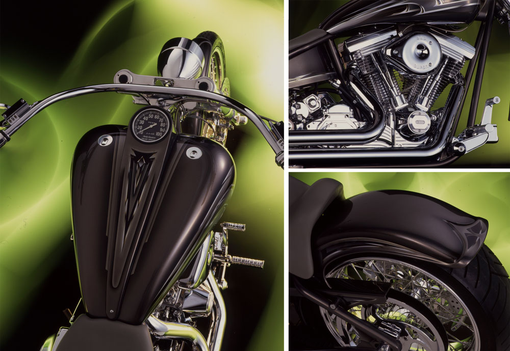 Paughco Oval Leg Springer Front End for Harley-Davidson® Motorcycles -  Paughco, Inc
