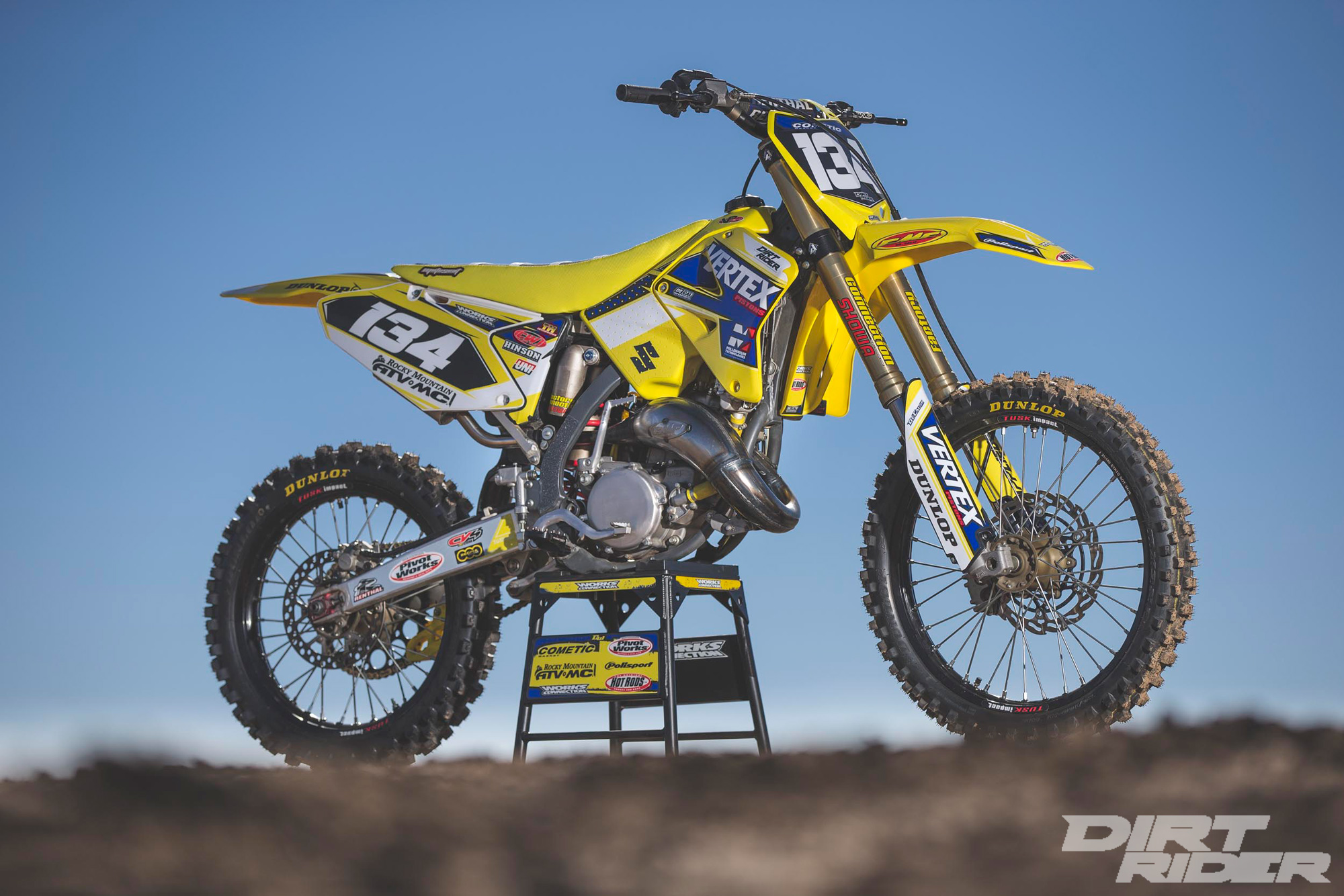 rangle frugthave linned 2006 Suzuki RM125 Project Bike Review | Dirt Rider