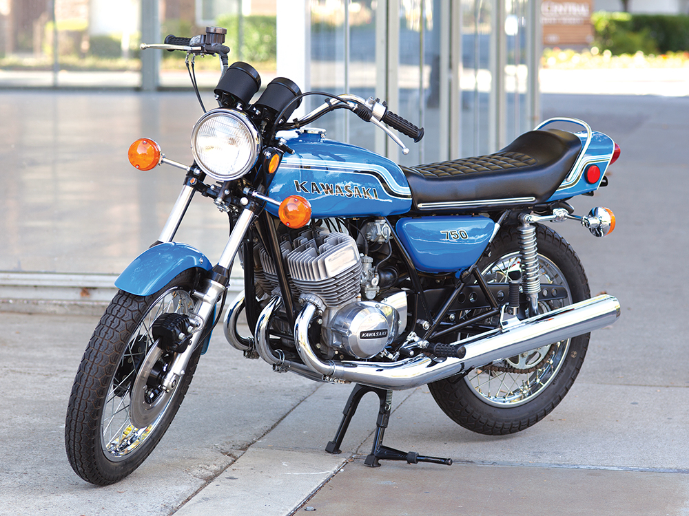 immunisering banan Byg op CLASSIC TWO-STROKE MOTORCYCLES: 1972 Kawasaki's Widowmaker Mach IV H2  Triple | Motorcyclist