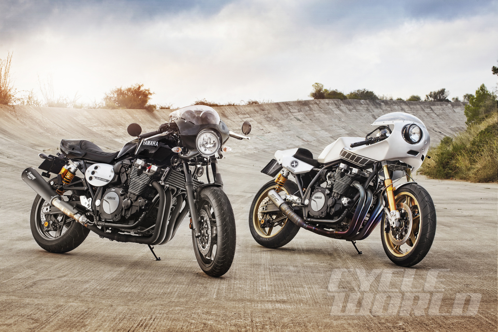 New 2015 Yamaha XJR1300 and MT-07 Moto Cage Revealed at INTERMOT 2014 |  Cycle World