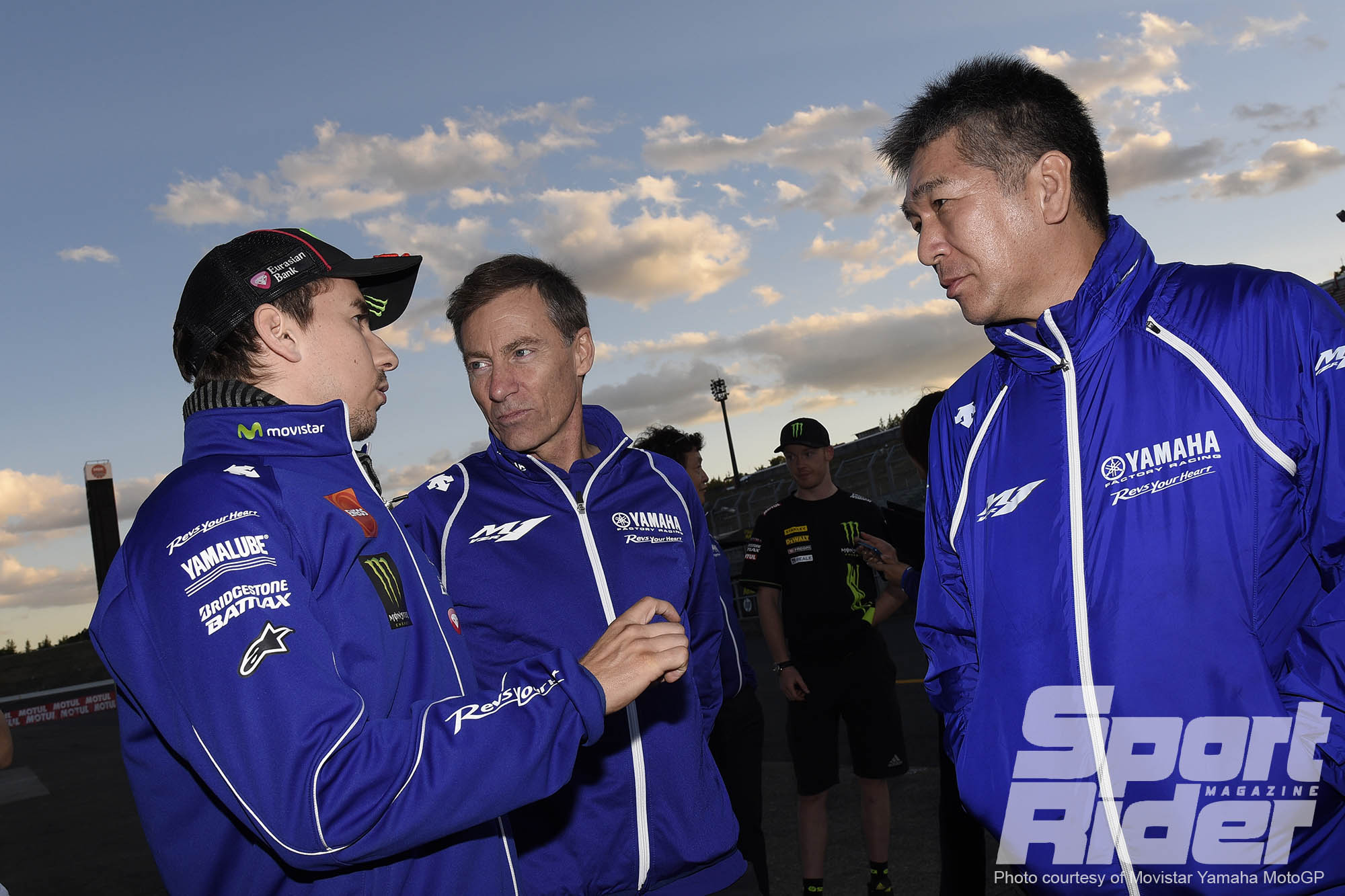 Movistar Yamaha 抜かせ MotoGPジャケット
