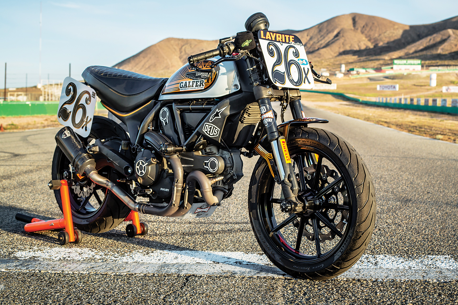 Ducati scrambler belly deals pan