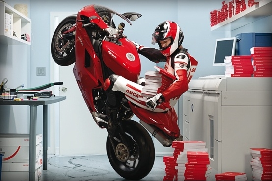 Ducati Teams with Xerox on New Global Ad Campaign | Motorcyclist