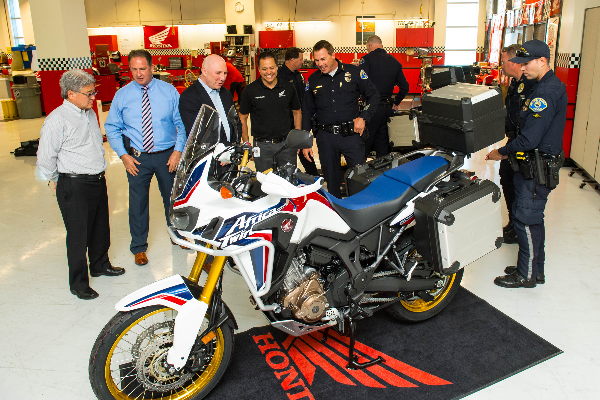 Honda Donates Africa Twin Motorcycles to Southern California