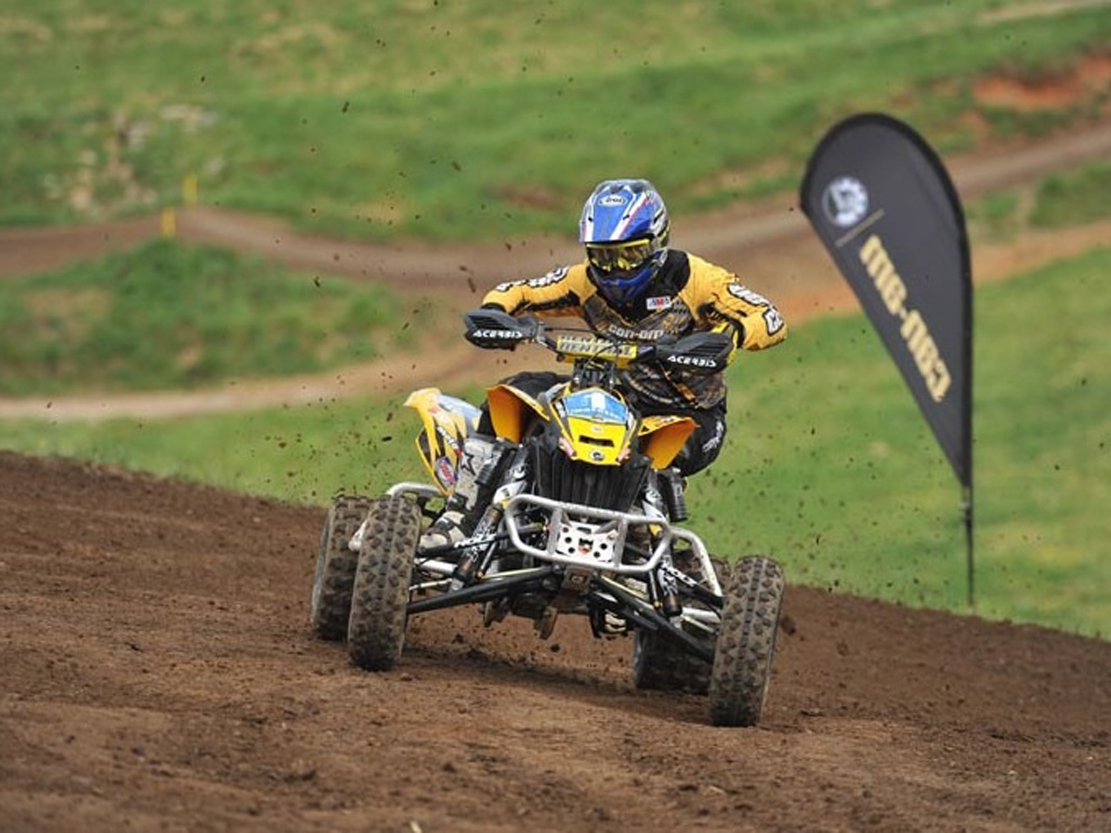 Motoworks / Can-Am DS 450 Racers John Natalie and Joel Hetrick