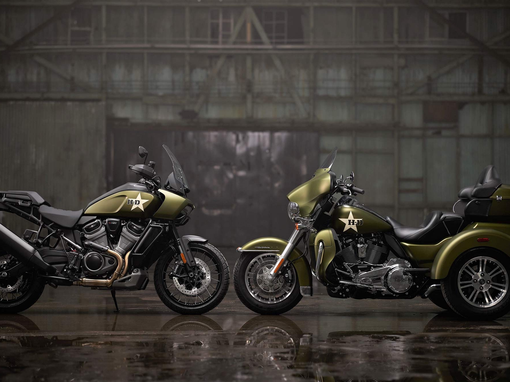 H-D Unveils New Pan America and Tri Glide Enthusiast Models