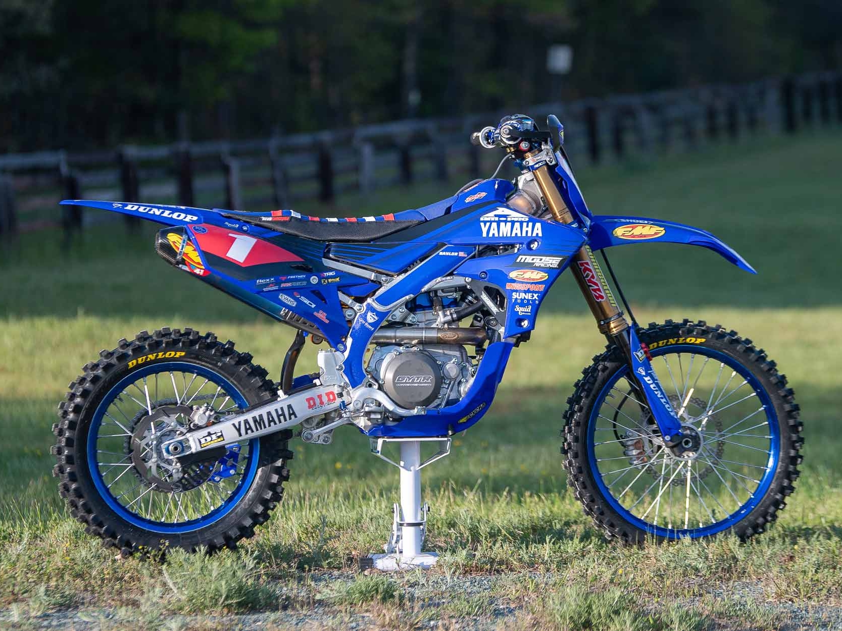 Yamaha    Faded Blue (all Bikes) Motocross Graphics Kit By Spiralgfx 