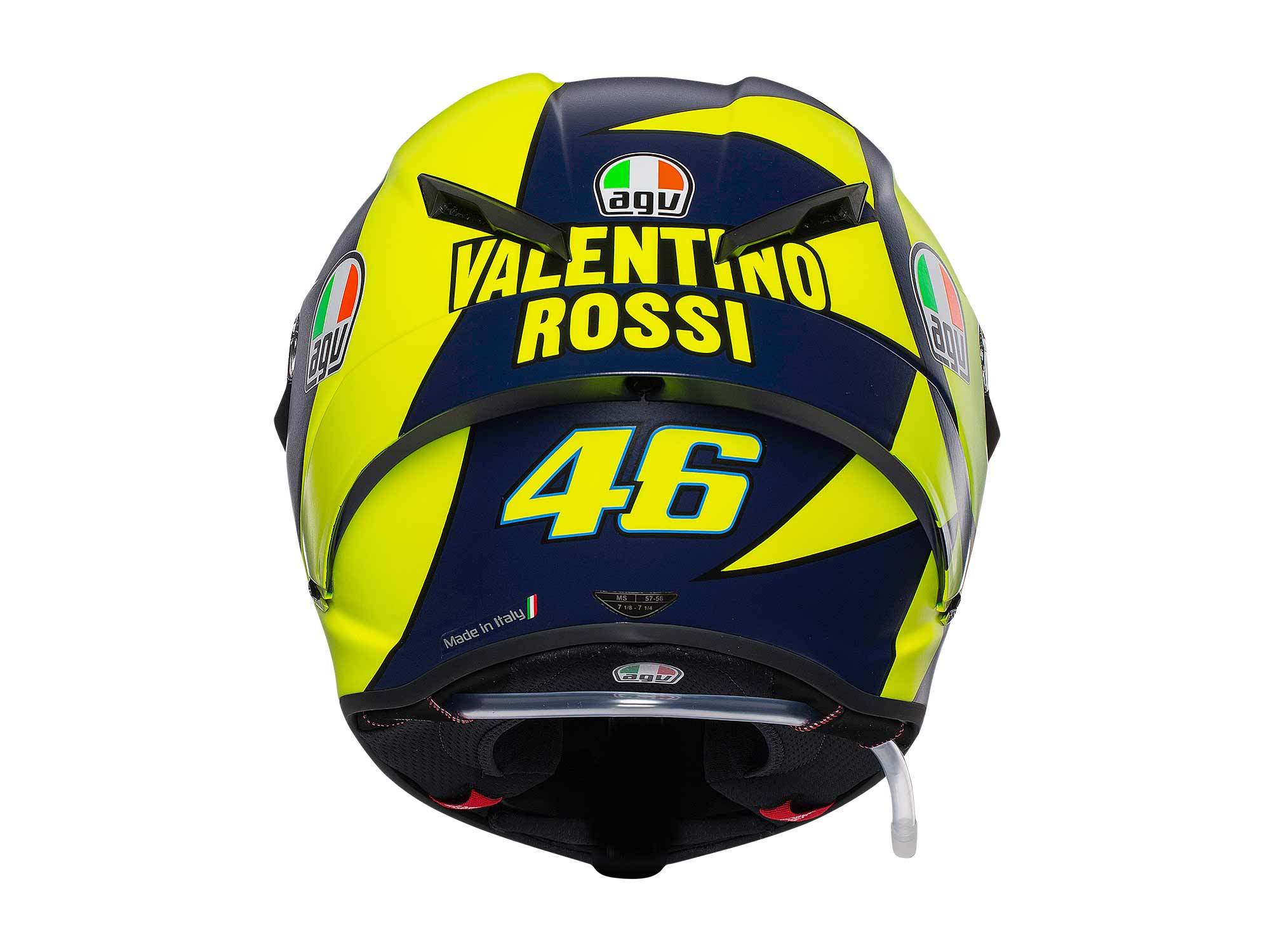 3 Personalised Name Stickers Doc Rossi Motorbike Helmet Vinyl Decals Bike Helmet 