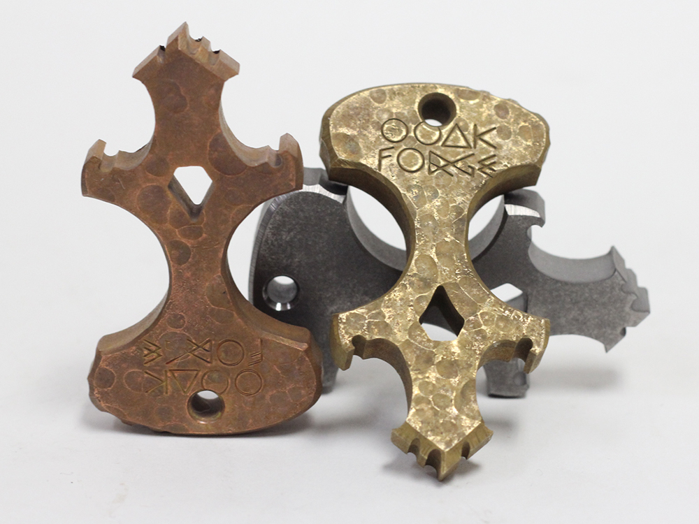 EDC: OOAK Forge Skully Keychain Multi-tool | Motorcycle Cruiser