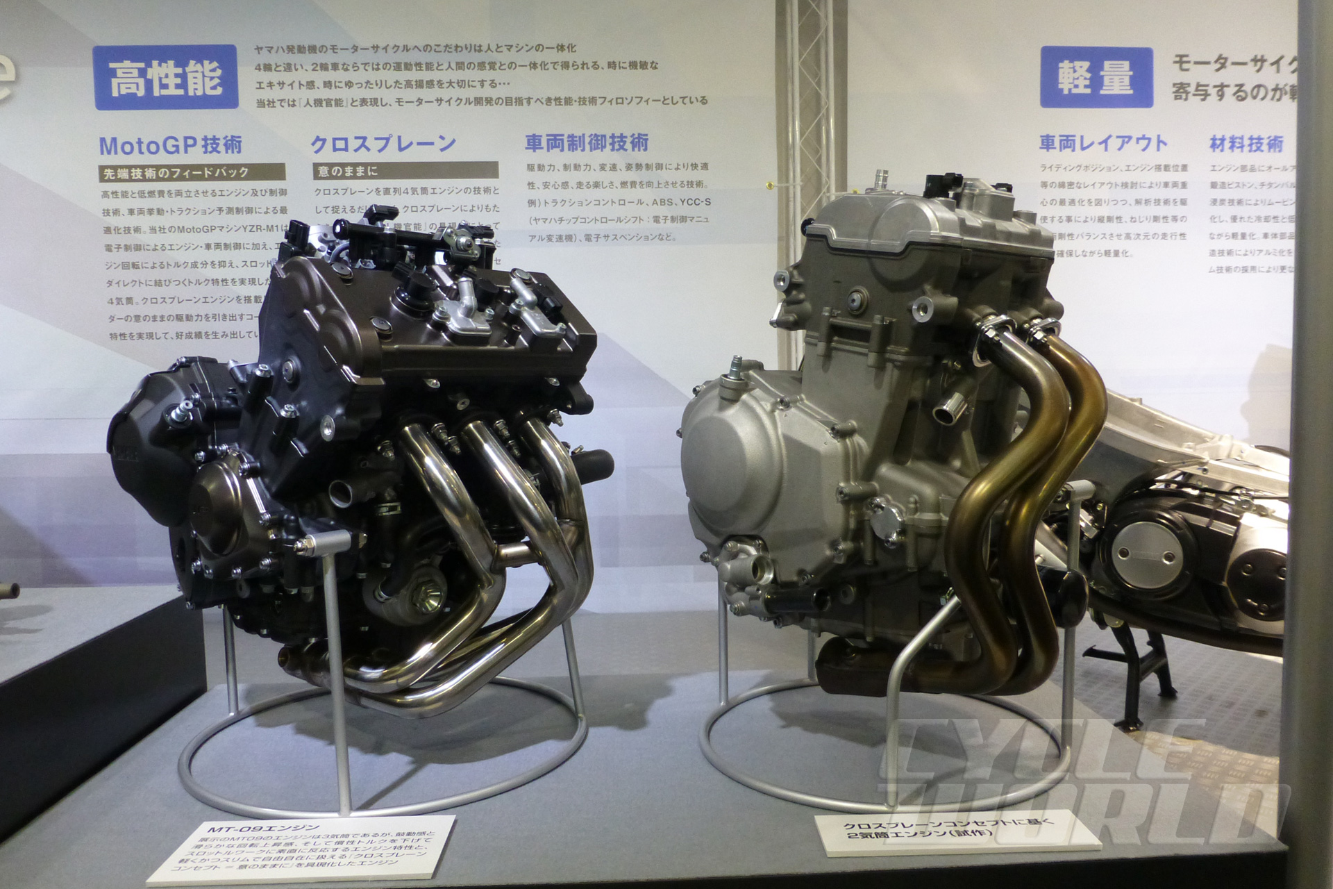 Yamaha Introduces New Liquid Cooled Parallel Twin Engine Cycle World