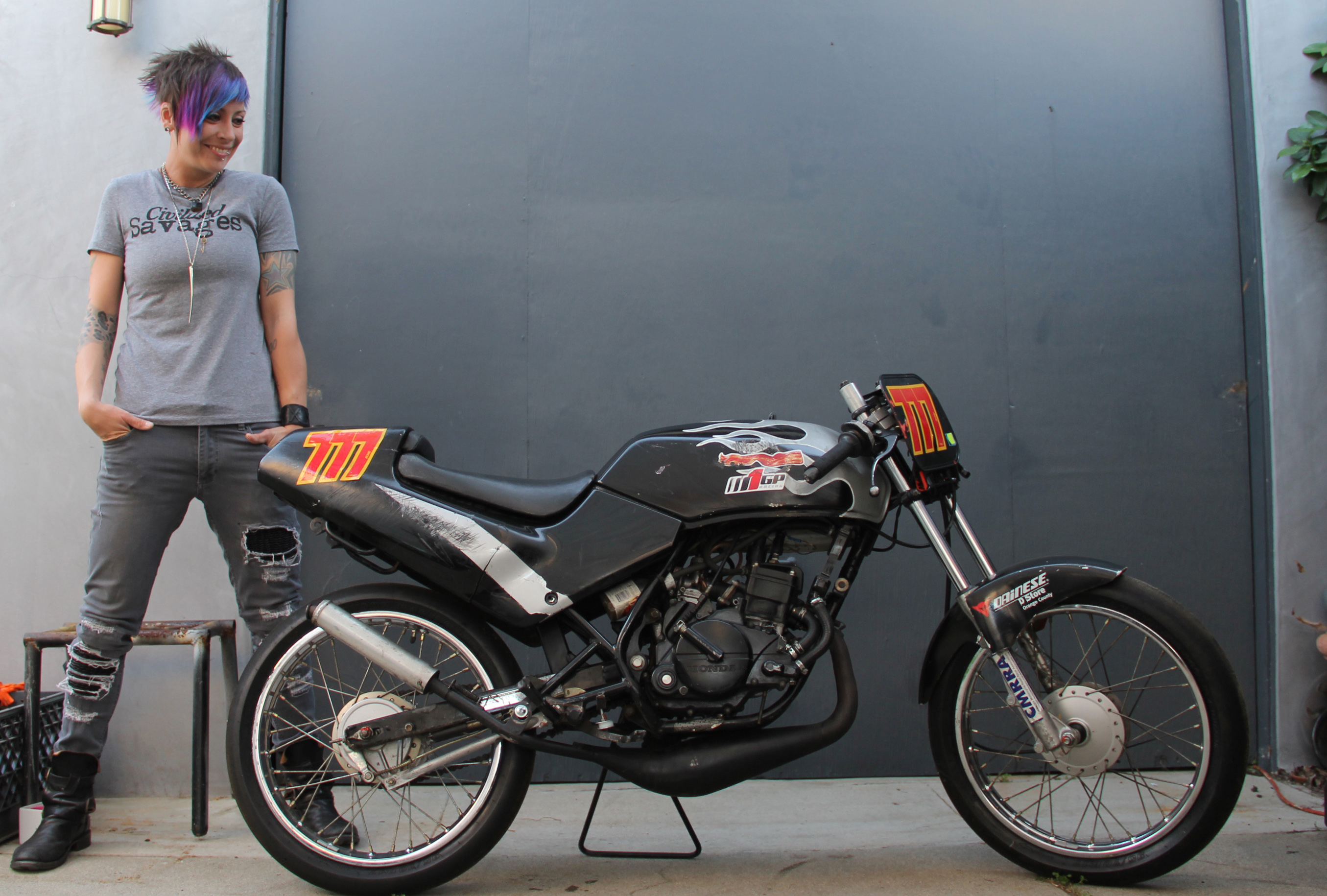 Shannon Deane's 1990 Honda NS50F | Motorcyclist