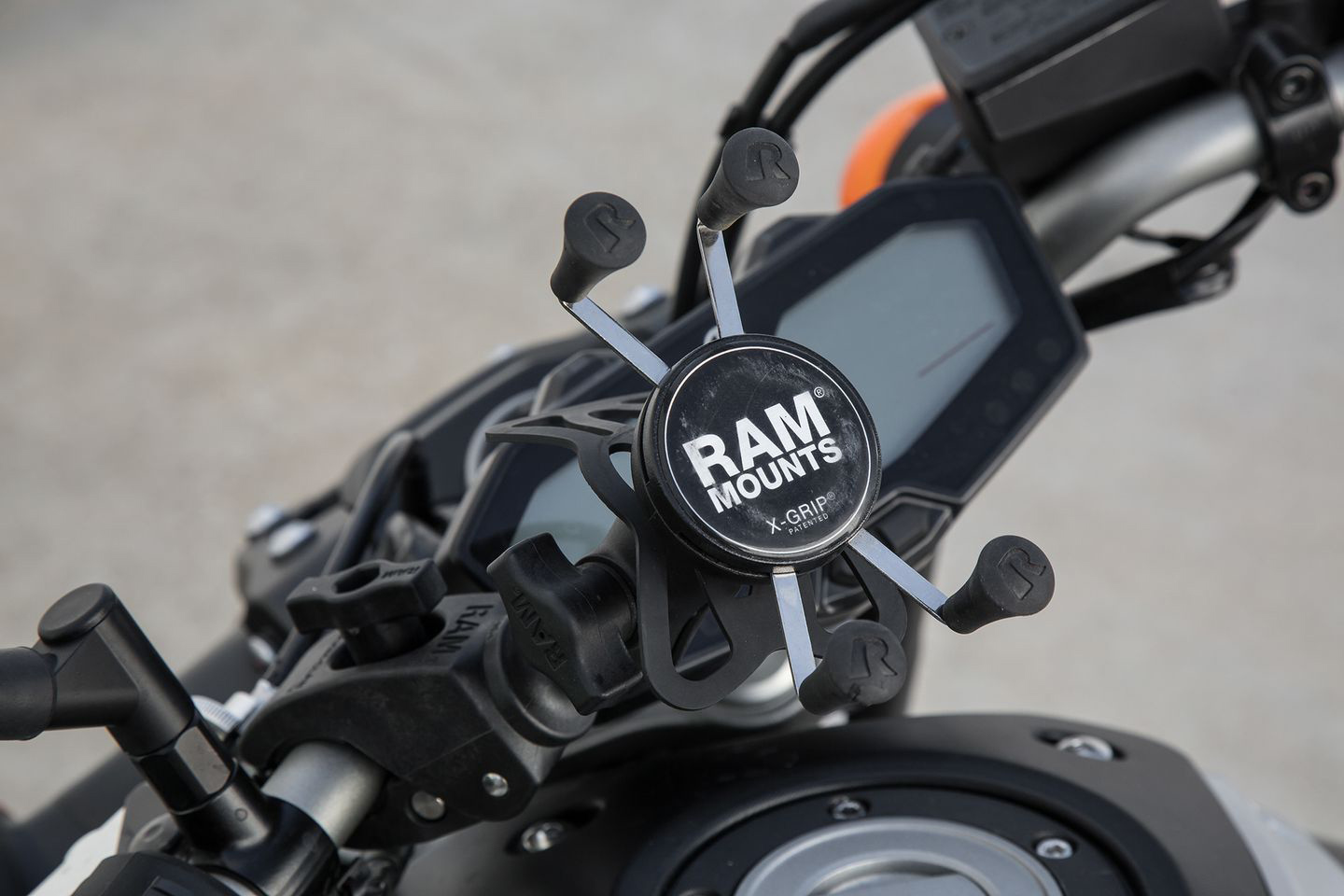 RAM® X-Grip® Phone Holder with Flat Surface Mount – RAM Mounts