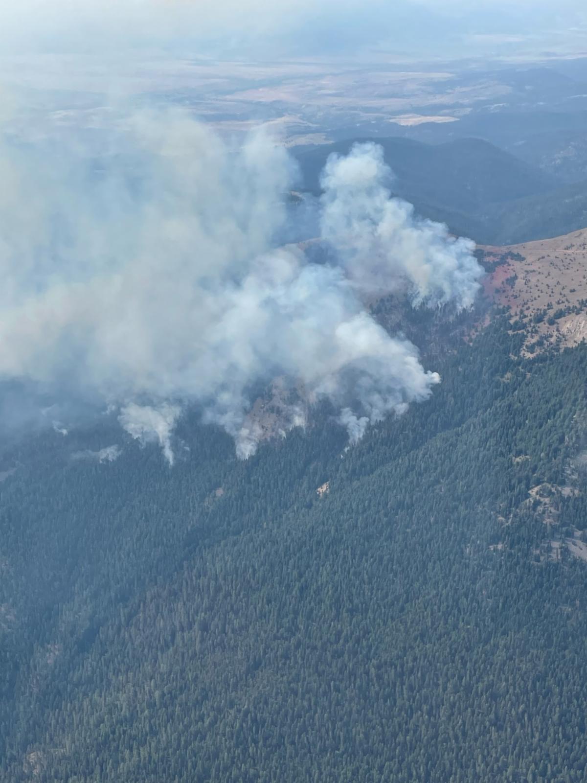Foley Ridge Fire Oregon Rains dampen some Oregon fires, but lightning sparks new ones - OPB