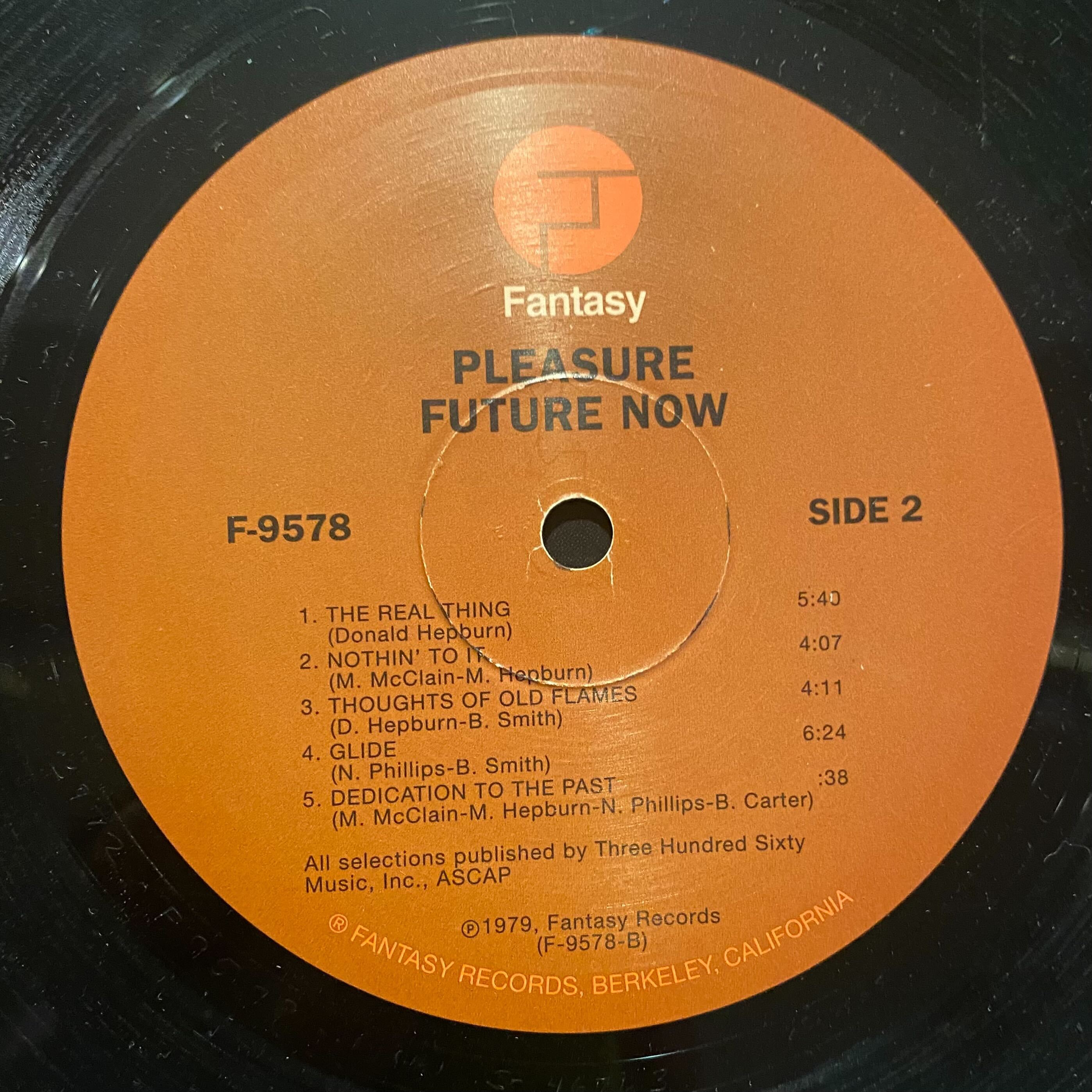 An image of the Future Now album from the band Pleasure. This is the groups' fifth album which features the song Glide