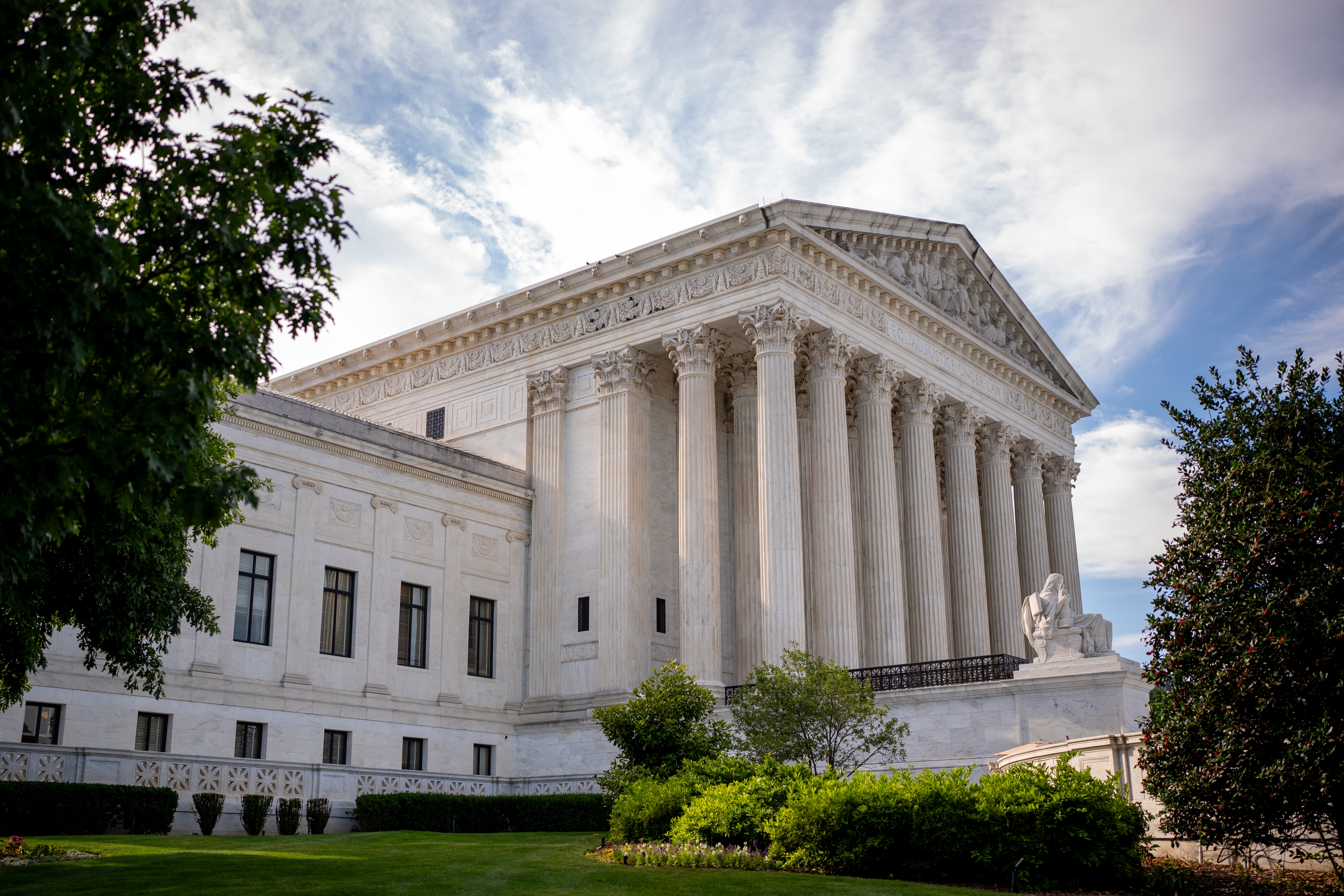 The Supreme Court on June 20, 2024 in Washington, DC. The Supreme Court is about to issue rulings on a variety of high profile cases dealing with abortion rights, gun rights, and former President Donald Trump's immunity claim, putting the court at the center of many hot political topics during an election year. (Photo by Andrew Harnik/Getty Images)